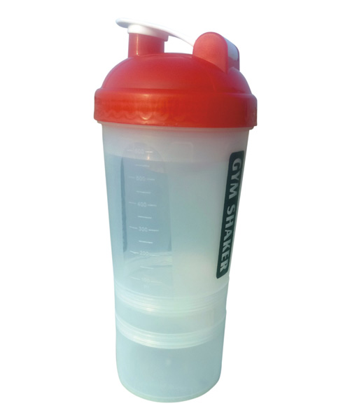 Shaker and Water Bottle